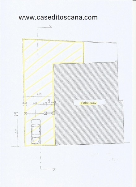 PALAZZOLO/BURCHIO - APPARTAMENTO IN COLONICA DA RISTRUTTURARE CON GIARDINO